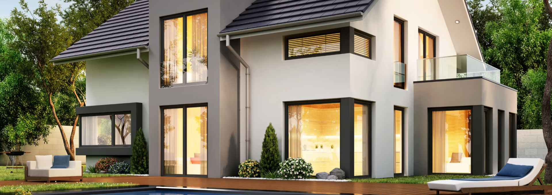 Modernes Einfamilienhaus