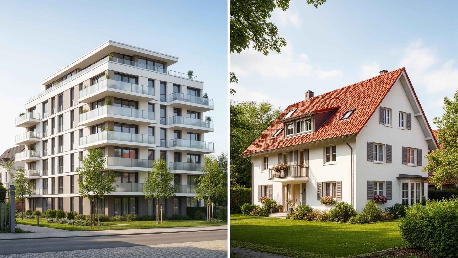 Objektarten im Vergleich