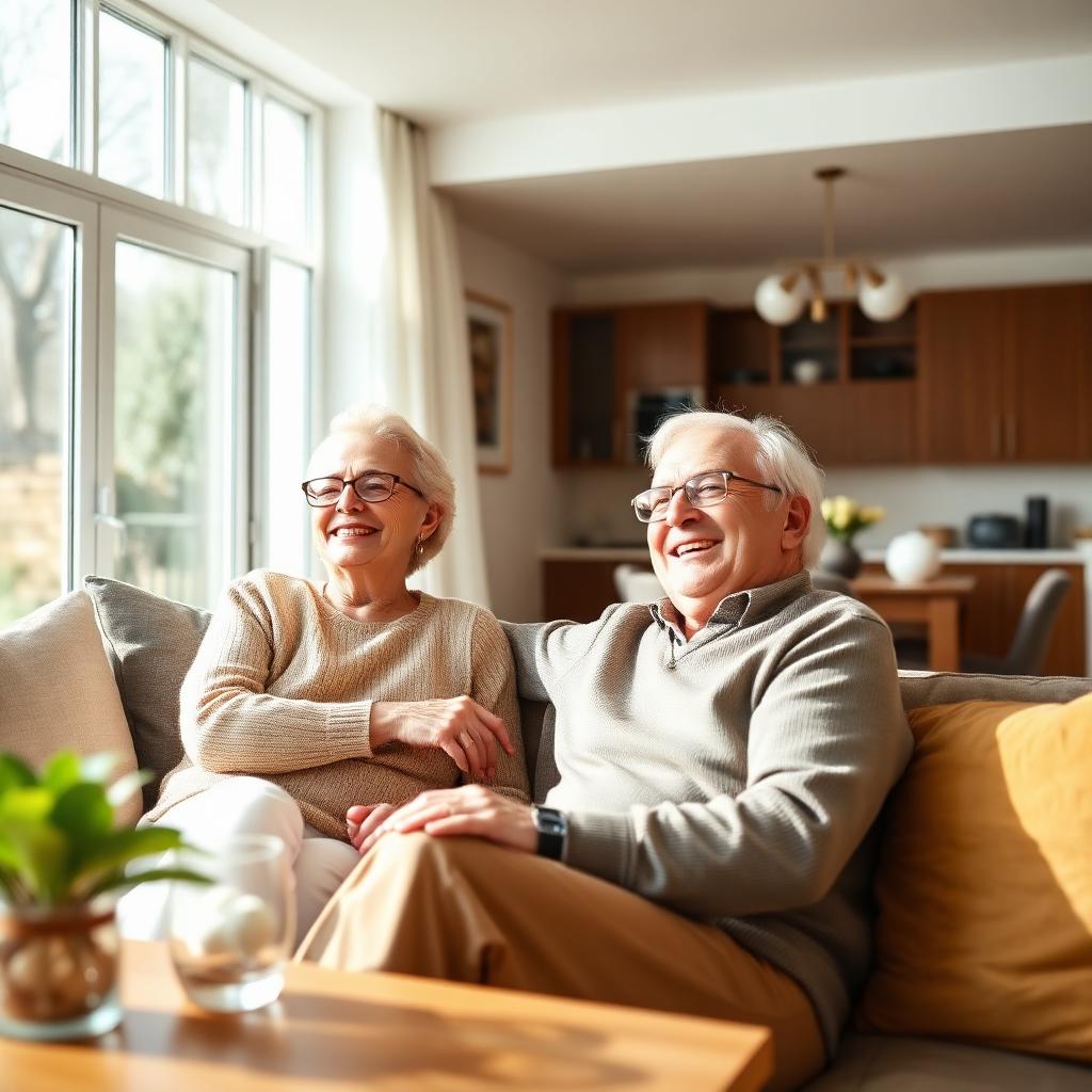 Senioren im eigenen Zuhause